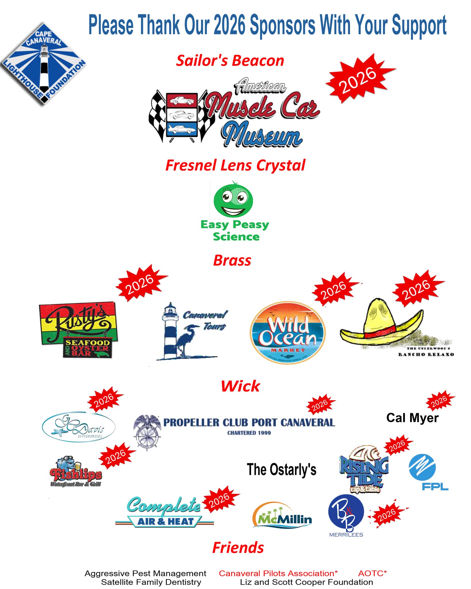 Sponsors