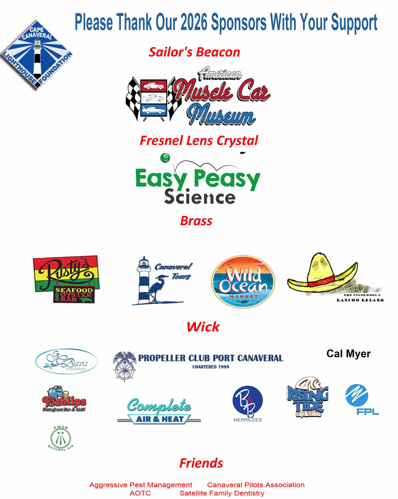 Sponsors